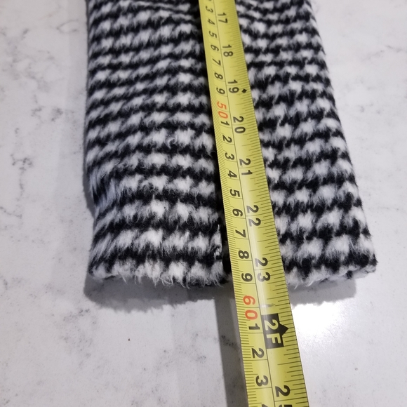 🧥 HOUNDSTOOTH CHECK PATTERN COAT - Picture 12 of 13
